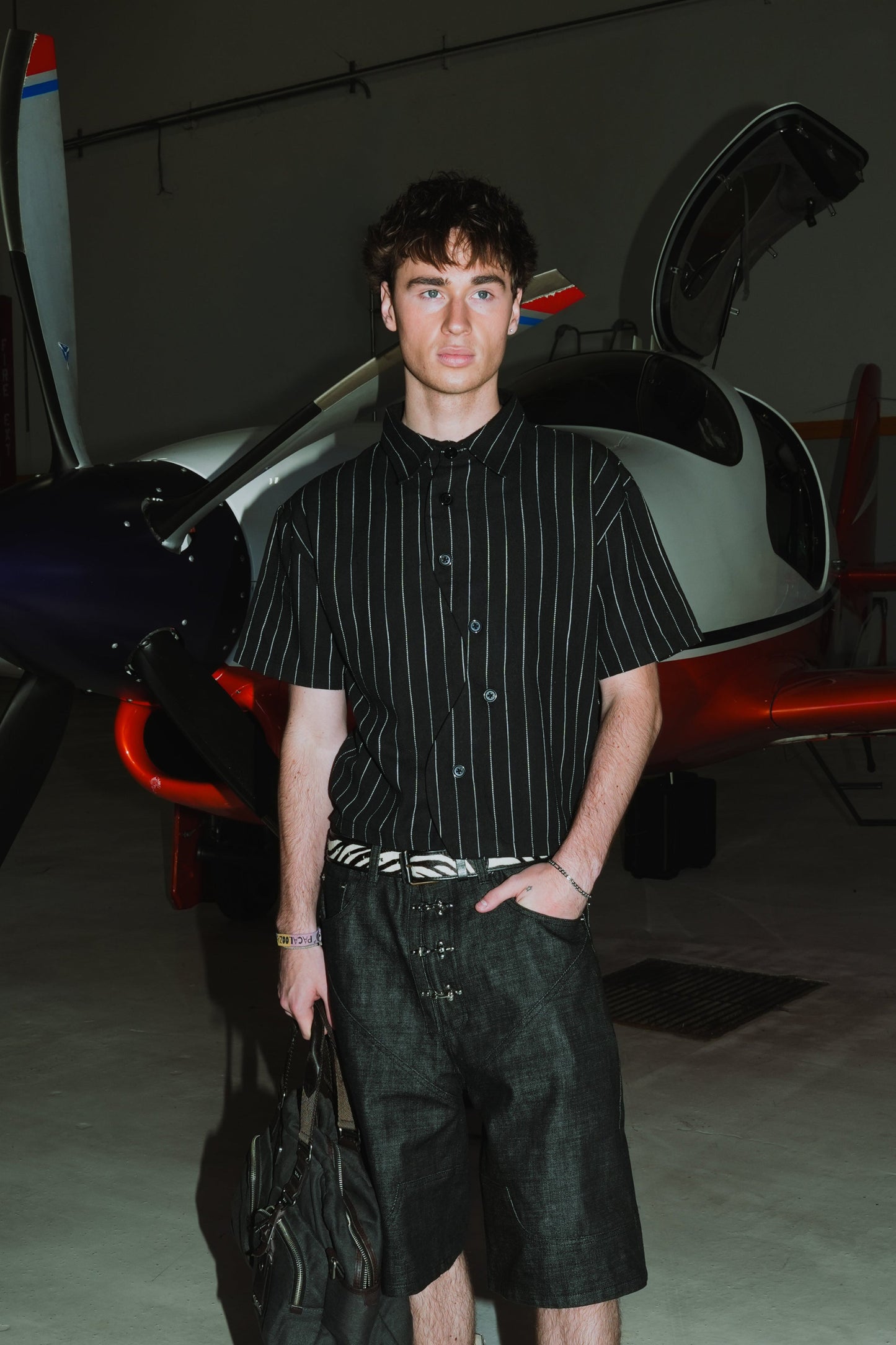 Curved Button Up